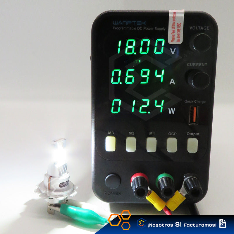 Kit 2 Focos H7 16 Leds Csp Chromite Alta Baja 12.4w 8,000lm H7