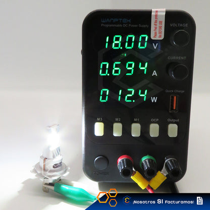 Kit 2 Focos H7 16 Leds Csp Chromite Alta Baja 12.4w 8,000lm H7