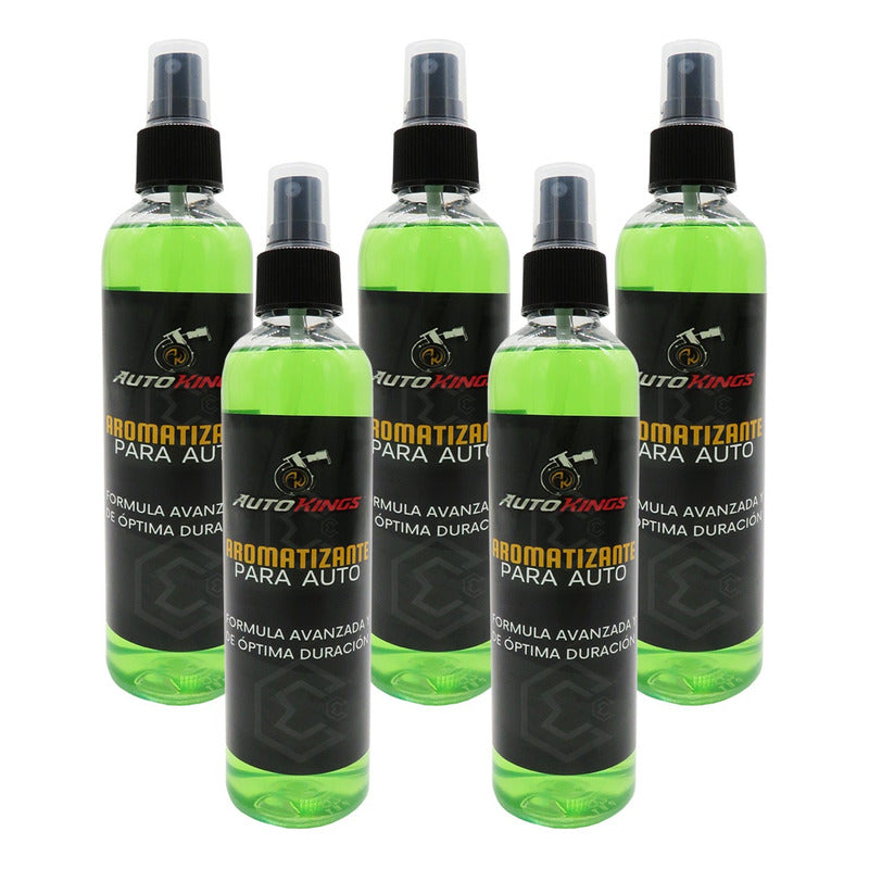 5 Aromatizantes Auto Desodorante Liquido Casa Oficina 270ml