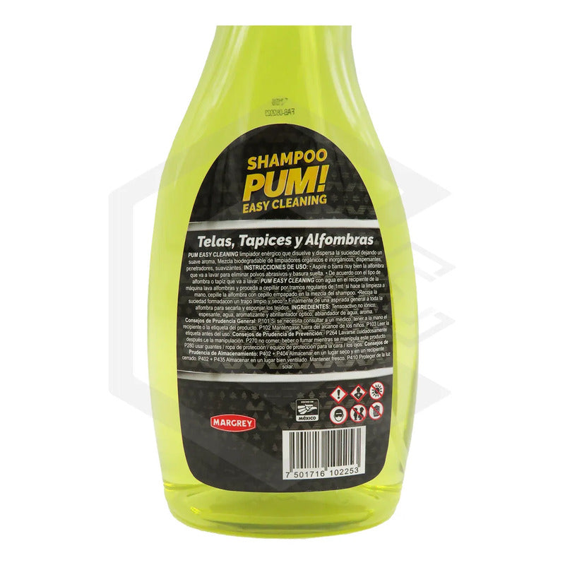 Kit Detallado Auto Shampoo Pum Polish Rosa Cera Y 2 Esponjas