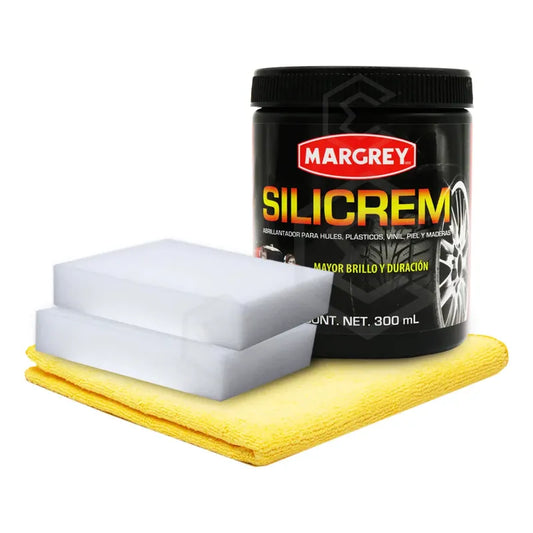 1 Abrillantador Para Llantas Y Plásticos Silicrem | Margrey Amarillo