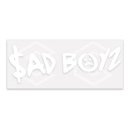 2 Calcomanía Sad Boyz Juniorh Sticker Vinil Auto Moto 25x8cm