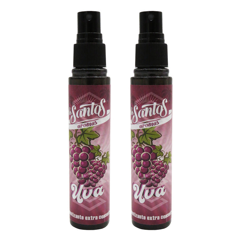 2 Aromatizante Botella Spray Liquido 60ml Auto Casa Ambiente