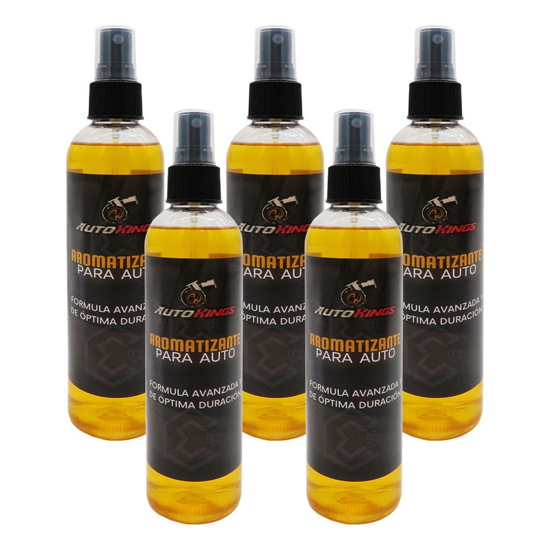 5 Aromatizantes Auto Desodorante Liquido Casa Oficina 270ml