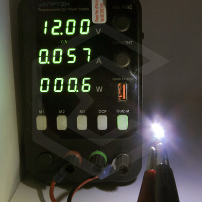 Kit De 10 Focos De Pellizco T10 6  Leds Cob Alta Potencia