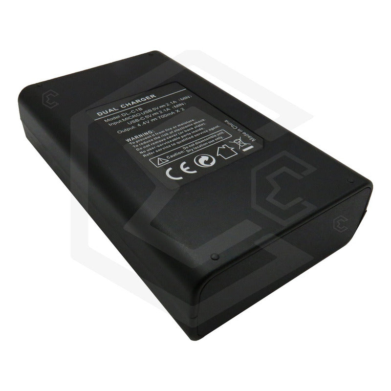 2 Pilas 1680mah + Cargador Dual Para Gopro Max 360 T