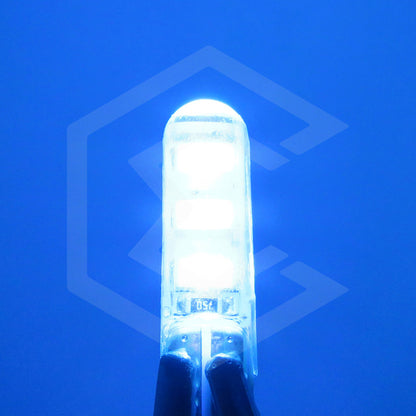 Kit De 10 Focos De Pellizco T10 6 Gel Leds Smd Alta Potencia