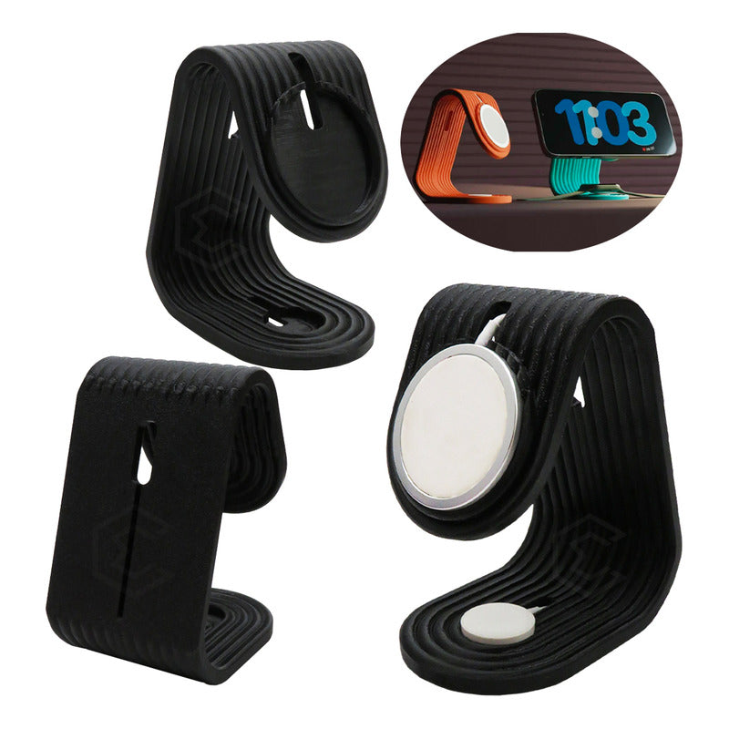 Base Soporte De Carga Para iPhone Y Apple Watch Impresión 3d