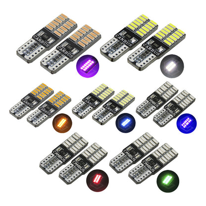 Kit 10 Focos Pellizco 24 Leds Con Canbus Alta Intensidad 12v