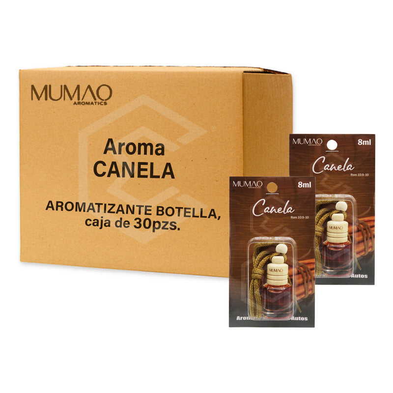 30 Aromatizante Colgante Botella 8ml Auto Casa Ambient Mumao