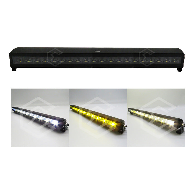 Barra 120 Led Bicolor 3 Funciones 121.5w 38'' Pulgadas 12v