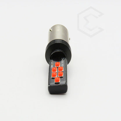 2 Focos 12 Led Canbus Cuarto Stop 12-24v 1156 57 3157  7507