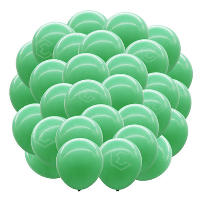 3 Globos Brillosos N°18 De Látex Para Fiestas Bodas Eventos