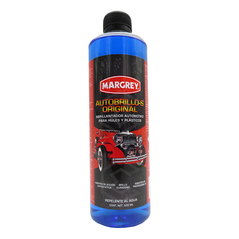 Autobrillo S 500ml Restaurador De Plásticos Brillo Margrey Blanco