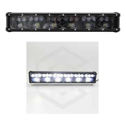 Barra 24 Hiperleds Funcion Blanco Fijo 17'' 21,000lm 12-24v