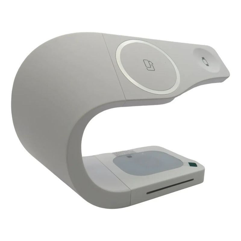 Base De Carga Inalámbrica iPhone 8 A 14 AirPods Watch 3 A 1