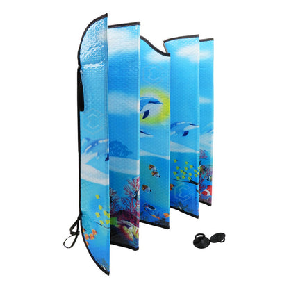 Cubresol Parasol Auto Metalizado Con Chupones Varios Modelos