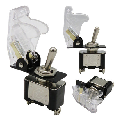 Switch Interruptor 1 Paso Tipo Nos Con Tapa Sin Luz 1 Pieza