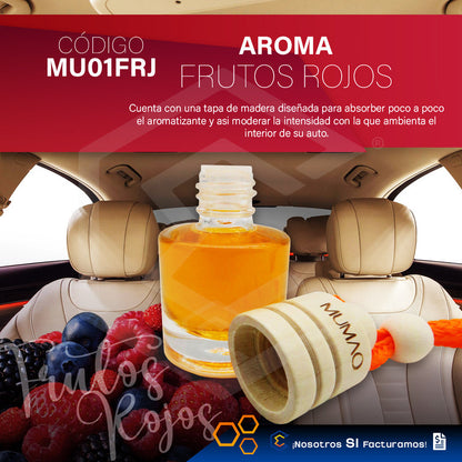 6 Aromatizante Colgante Botella 8ml Auto Casa Ambiente Mumao