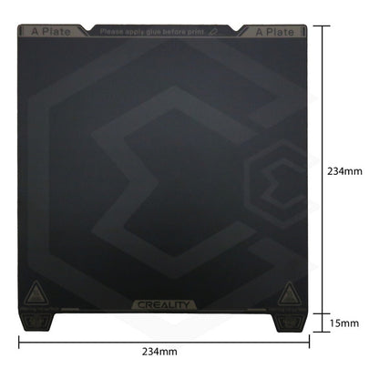 Placa Acero 3d Creality Oficial 1 Cara Para Ender 3 / 5 K1