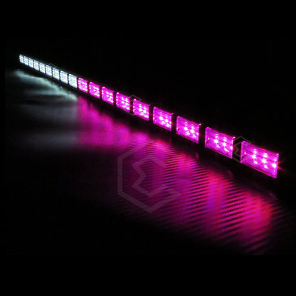 Barra 324 Led 19 Funciones 18 Módulos Bicolor Estrobo 12-24v