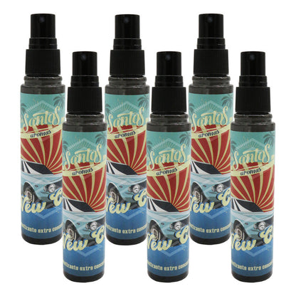 6 Aromatizante Botella Spray Liquido 60ml Auto Casa Ambiente
