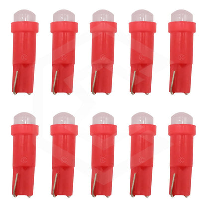 Kit 10 Focos 1 Led Pellizco T5 2721 Tablero Cluster Tipo Vel