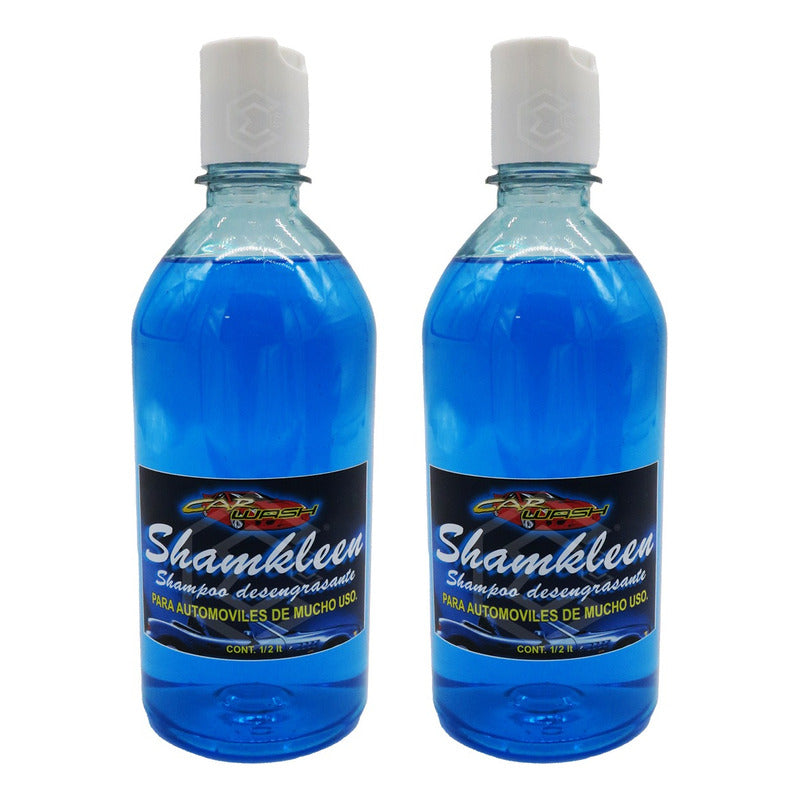 2 Shampoo Desengrasante Para Auto Moto Rzr De Uso Rudo 500ml