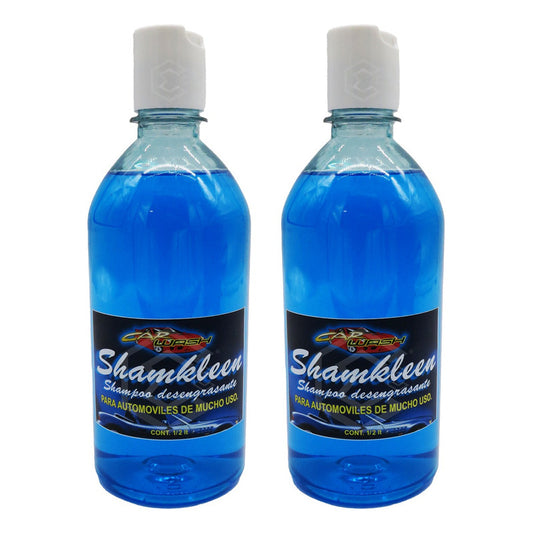 2 Shampoo Desengrasante Para Auto Moto Rzr De Uso Rudo 500ml