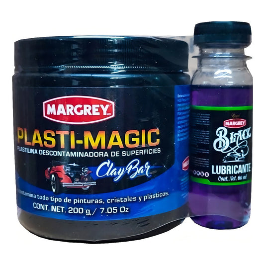 Plastilina Descontaminante Margrey Plasti-magic 200g Para Autos