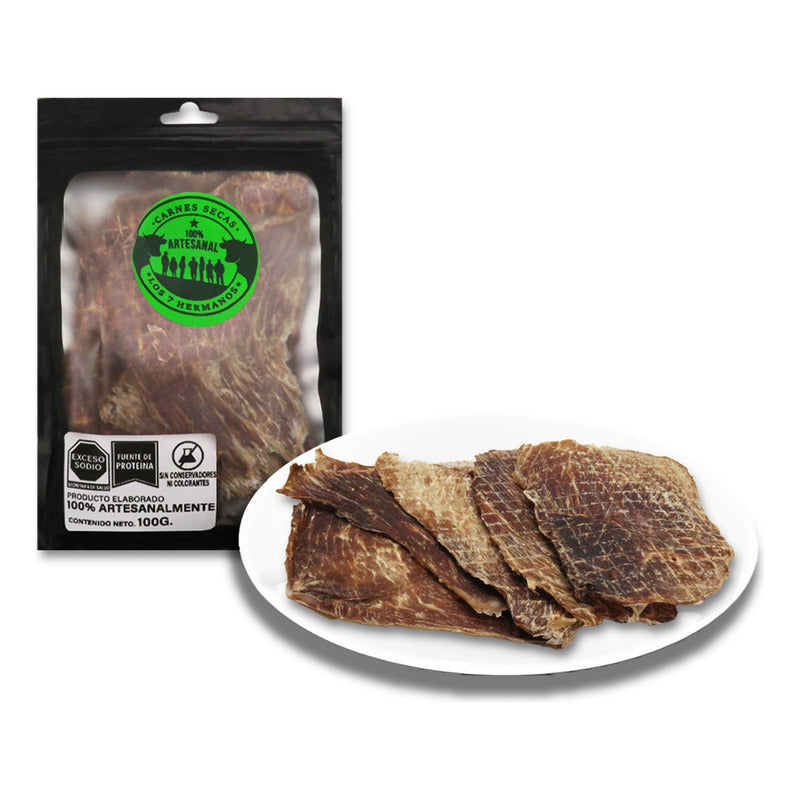 Carne Seca Laminada Artesanal Res Calidad Premium Snack 100g