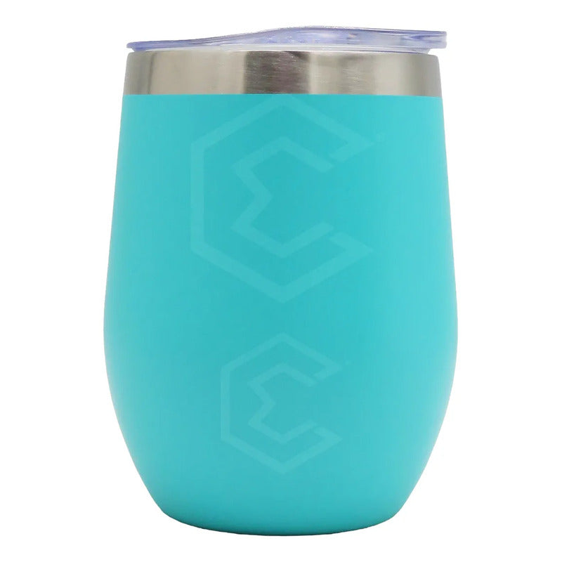 Termo Vaso Whiskero Personalizado Nombre O Logo Láser 12oz Menta