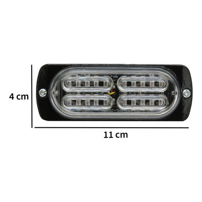 Faro Universal 20 Hiperled 3528 Estrobo 15 Funciones 12-24v