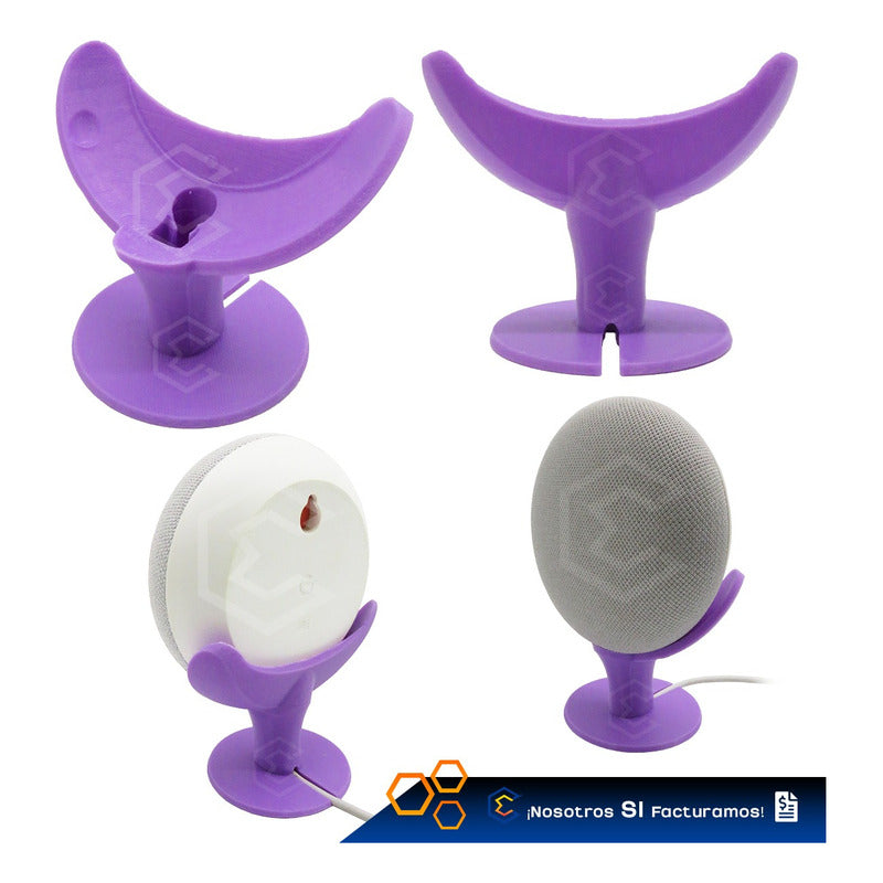 Soporte Base Pedestal Para Google Home Mini Escritorio 3d