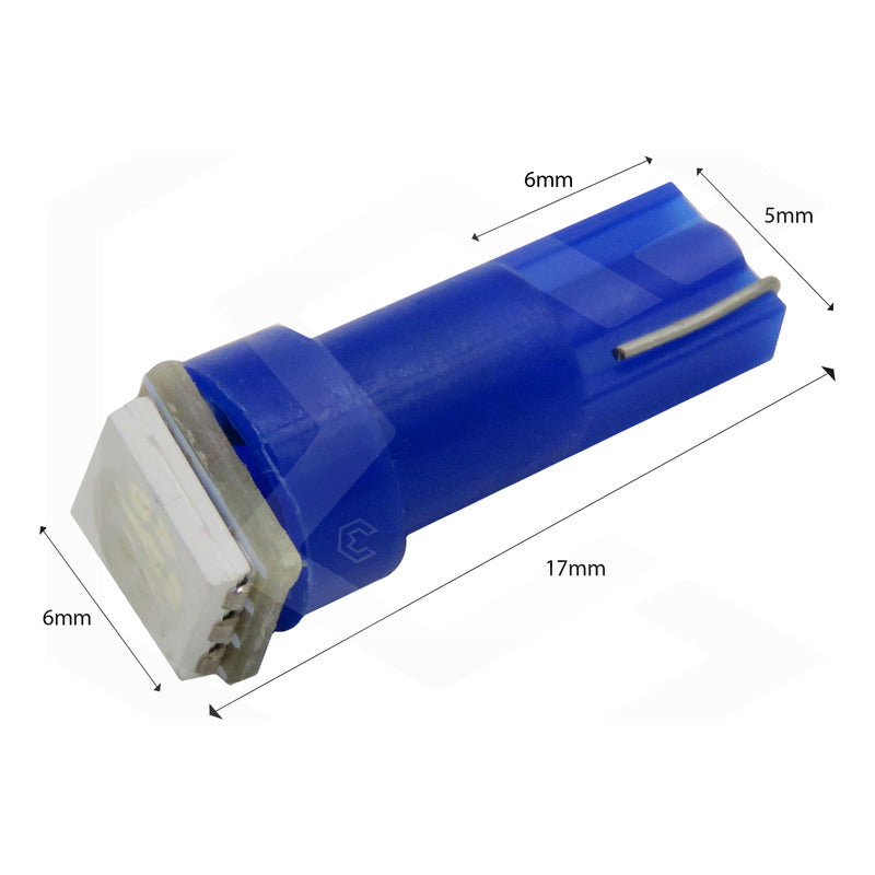 10 Focos Led Tablero De Mandos Cluster T5 2721 12v 7 Colores