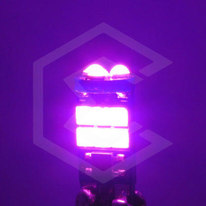 Kit De 10 Focos Pellizco T10 15 Leds Burbuja Doble Polaridad