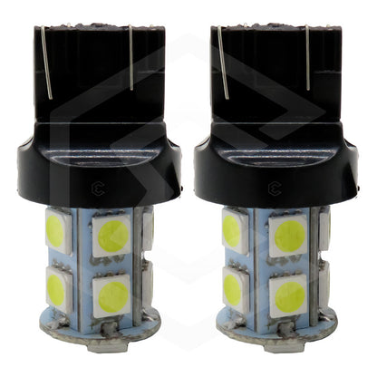 Par Focos 13 Leds 7443 Cuartos Stop Direccional Estrobo 12v