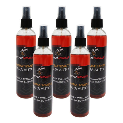 5 Aromatizantes Auto Desodorante Liquido Casa Oficina 270ml