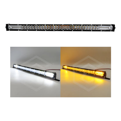 Barra Slim 160 Hiperled 25'' Blanco-ambar 5 Funciones 12-24v