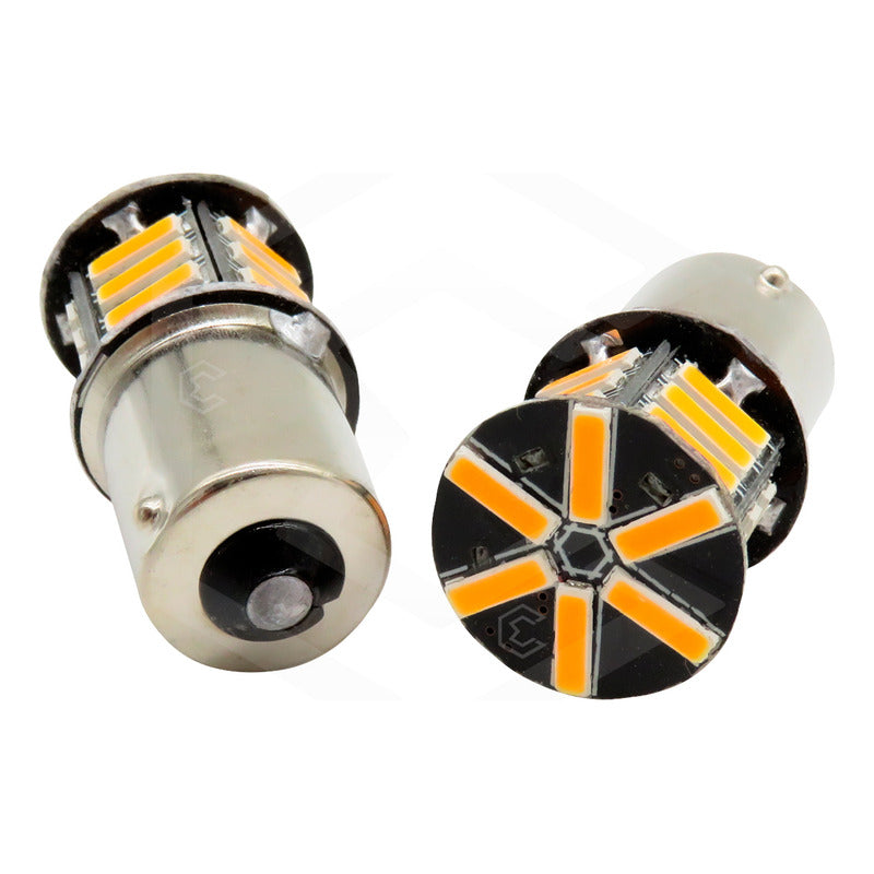 Par 2 Focos 3157 1156 1157 7440 7443 1176 21 Leds Estrobo