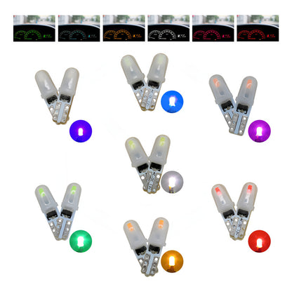 Kit 10 Focos Led Tablero Cluster T5 2721 12v 7 Colores