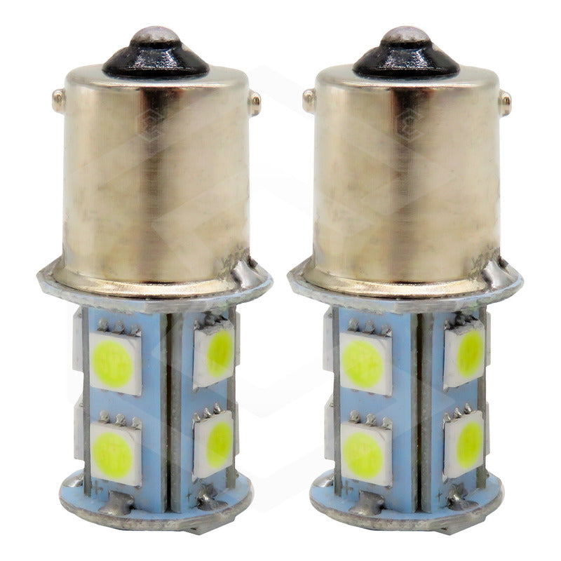 2 Focos 1157 1156 1176 3157 7440 7443 13 Leds  Estrobo 12v