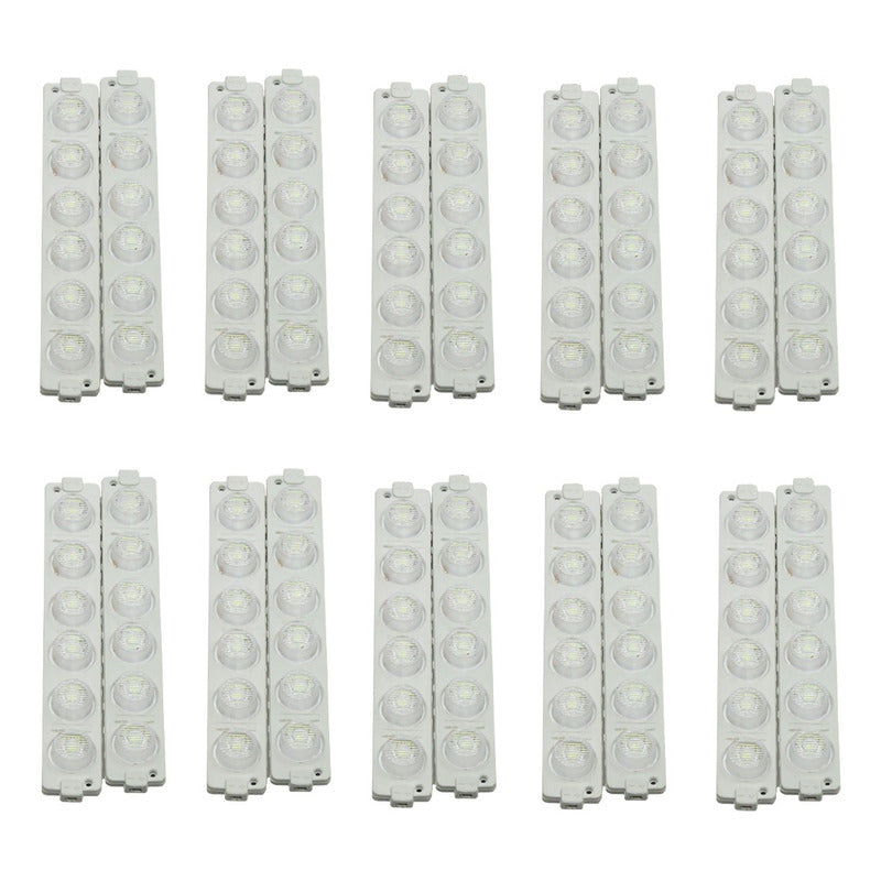 10 Módulos 12 Leds Código 3 Funciones Grúa Torrera 6w T