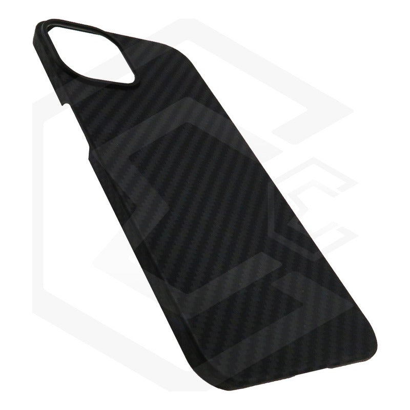 Funda Case De iPhone 13-14 Fibra De Carbono 100% Real
