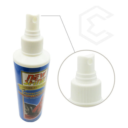 3 Protector All Brillo Renueva Vinil Plastico Piel Sin Aroma Blanco