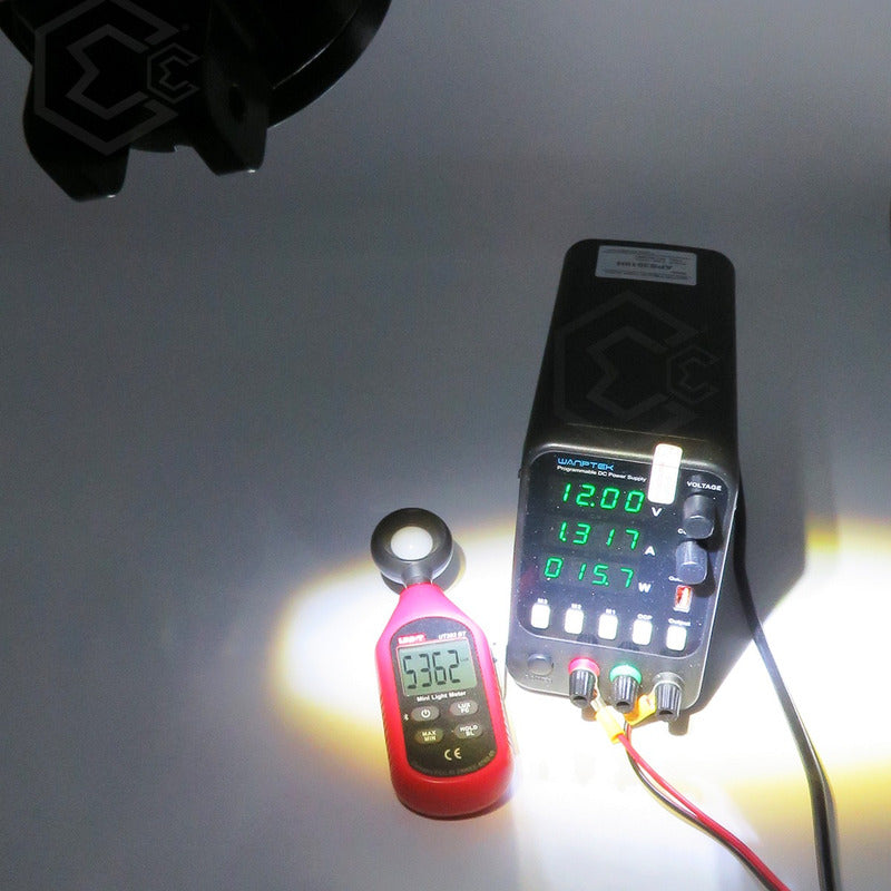Faros Universales Cara De Flama Bicolor Fijo Estrobo 12-24v