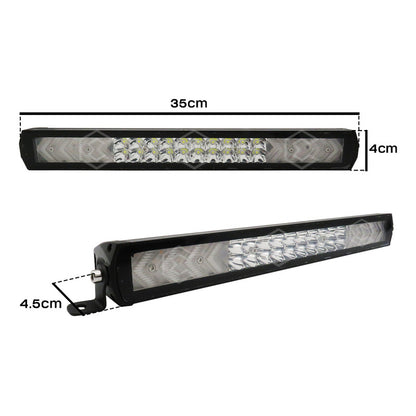 Barra Universal Direccional 44 Leds Bicolor 21w 13.7'' PuLG