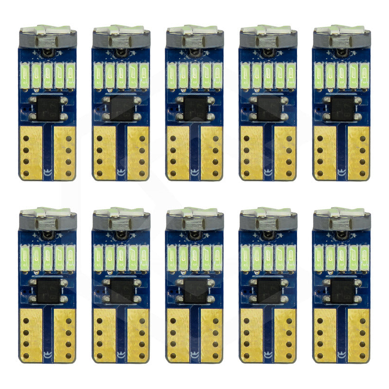 Kit 5 Par Focos De Pellizco 15 Led Canbus Alta Intensidad