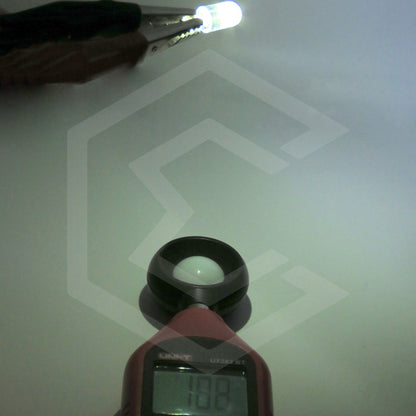 10 Focos Pellizco T10 1 Hiper Leds Cristal Alta Potencia 12v