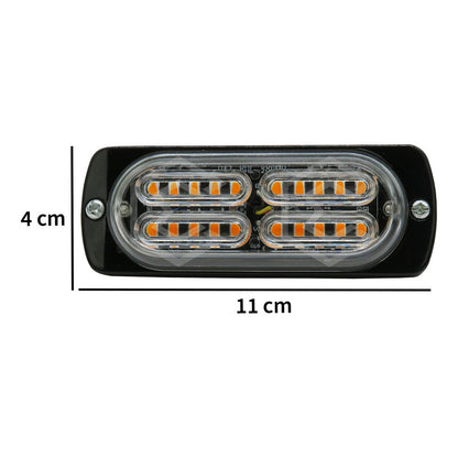 Faro Universal 20 Hiperled 3528 Estrobo 15 Funciones 12-24v